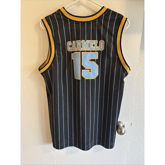 Jordan Other - Air Jordan Carmelo Anthony #15 pinstripe basketball jersey Size XL